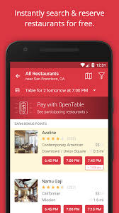 Opentable Restaurants Near Me Screenshot