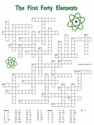 Free Printable Elements Crossword Teaching Chemistry Chemistry Classroom Chemistry Lessons