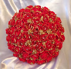 Maybe you would like to learn more about one of these? Artificial Wedding Flowers Red Gold Foam Rose Bride Wedding Bouquet Posie