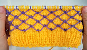 Honeycomb Knitting Orgu Tig Isleri Orgu Ve Tig Isi