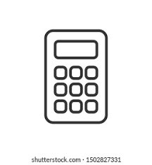 Icons for slides & docs+2.5 million of free customizable icons for your slides, docs and sheets. Calculator Icon Vector Savings Finances Sign Stock Vector Royalty Free 1502827331
