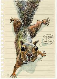 Tommy Kane Squirrel Art Squirrel Illustration Art Blog