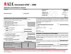 Aia schedule of values pdf. Aia G703 Contunuation Sheet 1 Pdf Document G703 U2013 1992 Tm Continuation Sheet Application No Application Date Period To Architect U2019s Project No Course Hero