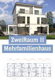 zweiraum 11 mehrfamilienhaus pultdach haus familien haus architektur