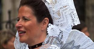 Local style: Traditional headdress of the women of Brittany