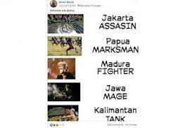We did not find results for: Parodi Role Hero Berdasarkan Daerah Penampakannya Bikin Ngakak Hitekno Com