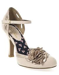 Ruby Shoo Clara Court Shoe Vivaladiva Com Court Shoes Flower Shoes Shoes