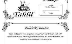 Contoh ayat jemputan majlis kesyukuran whatsapp. Contoh Jemputan Tahlil Contoh Moo Dokterandalan