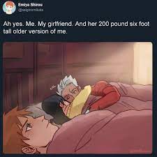 Ah Yes Me My Girlfriend Ubw Version Fatestaynight