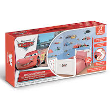Whether napping after a dance at the ball or a lap around the track, your children will love where they sleep. Disney Cars Room Decor Kit 78 Piece