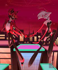 Twitter Hotel Art Vivziepop Hazbin Hotel Hazbin Hotel Angel Dust