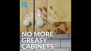 We describe how to remove grease from kitchen cabinets. How To Clean Greasy Kitchen Cabinets In Under A Minute Youtube