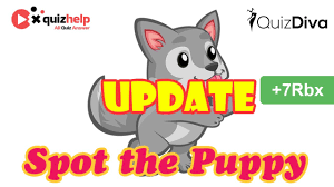 All codes you can redeem only after ocean update released. Update Spot The Puppy Quiz Answers Quiz Diva Quizhelp Top Youtube
