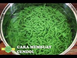 Share 0 tweet 0 share 0 0 komentar. Cara Membuat Cendol Alami Tanpa Bahan Pewarna Youtube