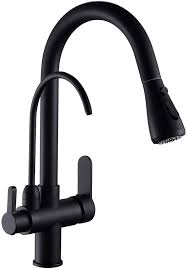 Maybe you would like to learn more about one of these? Buy Wanfan Kitchen Sink Faucet With Pull Down Sprayer 2 Handle 3 In 1 Water Filter Purifier Faucets Black 0195r Online In Vietnam B07mgst8nm