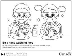 Hands washing color vector healthy covid illustration elements set. Colouring Pages To Help Children Learn About Covid 19 Canada Ca