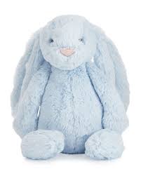 Jellycat Plush Bashful Bunny Chime Stuffed Animal Blue Bunny Stuffed Animals Cute Stuffed Animals Rabbit Soft Toy