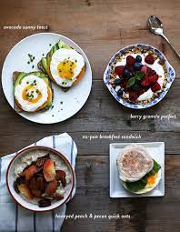 Four Healthy 5 Minute Breakfast Ideas Healthy Breakfast Snacks Easy Healthy Breakfast Healthy Clean Eating