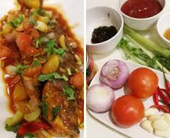 Jadi bila saya buat keputusan untuk memasak ikan siakap 3 rasa, terpaksa lah saya sendiri yang memasaknya. Resepi Ikan Siakap 3 Rasa