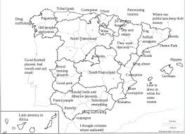 Map of spain showing regions. Stereotype Map Of Spain By Regions 1600 X 1163 Mapporn