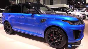 2018 Range Rover Svr Exterior And Interior Walkaround 2018 New York Auto Show Youtube