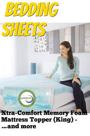 Xtra Comfort Memory Foam Mattress Topper King 3 Inch Thick Gel Bed Pad Soft Sleeping Pillow Top For Memory Foam Mattress Topper Bed Pads Mattress Topper