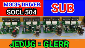 Driver socl standart test high volt 130vcc? Modif Socl 504 Untuk Low 15 Inch Youtube