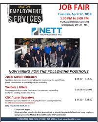 Looking For Work In The Manufacturing Industry This Tue Apr 17 At 1pm Don T Miss The Nett Technologies Hiring Ev Education And Training Job Hunting Job Fair