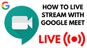 Learn to communicate in google meet through text video conferencing, screen sharing. Live Stream Feature In Google Meet Gsuite Youtube