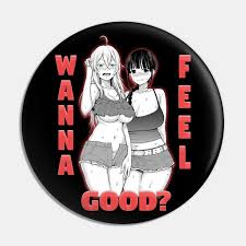 Anime Girls Waifu Material Hentai Sexy Girls on Bikini Ver.2 - Waifu  Material Hentai Lewd Anime - Pin | TeePublic