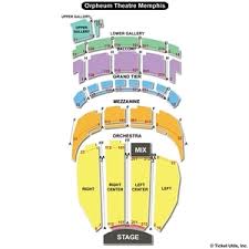 orpheum memphis seating chart related keywords suggestions