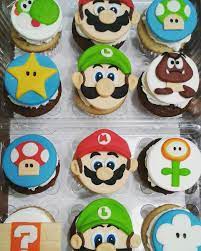 Cupcakes are relished all year round. Cupcakes Mario Bross Super Mario Cupcakes Mario Bros Cake Mario Cake