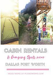 Cabin Rentals Camping Spots Near Dallas Fort Worth In 2021 Camping Spots Oklahoma Travel Treehouse Cabins