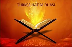 Ve nevvir mâ televnâhü ilâ rûhi seyyidinâ muhammedin. Hatim Duasi Sevimbay Blog