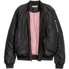 Bomber Jacket 39 99 40 Liked On Polyvore Featuring Outerwear Jackets Coats Jackets Tops Flight Bomber Jacket Black Bomber Jacket Pink Bomber Jacket