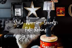 I love the painted floor and your gum ball machine was a great find. Style Warrior Secrets Pati Robins Curiousegg