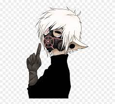 Learn to draw a gas mask. Anime Boy Gas Mask Photo Draw A Gas Mask Anime Clipart 338647 Pikpng