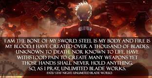 Unlimited Blade Works | Know Your Meme