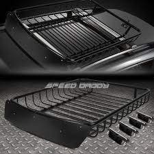 51 X 40 Mild Steel Roof Rack Top Cargo Luggage Carrier Basket Wind Fairing Black Ebay Roof Rack Luggage Carrier Roof