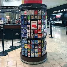 Simply follow these steps to purchase and activate your gift cards: Simon Says Mall Gift Cards In The Round Fixtures Close Up Mall Gifts Gift Card Visual Merchandising Displays