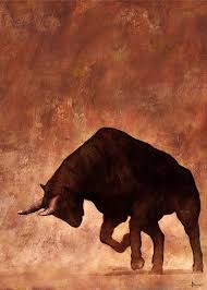 Bull Fight By Riyahd Cassiem Via Behance Toros Pintados Pintura Animal Toros De Lidia