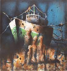 Håkon gullvåg er født i trondheim i 1959, og arbeider hovedsaklig i trondheim og oslo. Hakon Gullvag Reisen Kunst Til Salgs I Nettgalleriet