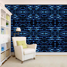 Blue wallpaper brings a peaceful look to a room. 100yellow 3d Design Printed Blue Color Peel And Stick Decor Wall Paper Home Decor Self Adhesive 5 5 Sqft Amazon In Home Improvement