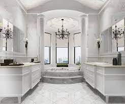 Also, we want to share these ideas too, if you need some more inspiration when it comes to marble like this is a very modern look with chic colors that brings a boost to the bathroom. Top 70 Best Marble Bathroom Ideas Luxury Stone Interiors