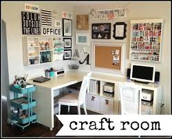 Simple office meets guest room decorating ideas home office. 11 Sasha Office Space Ideas Craft Room Office Dream Craft Room Craft Room Storage