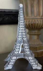 Pin By Sarah Thrasher On Diy Eiffel Tower Craft Paper City Paper Toy Printable