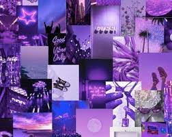 Hd wallpapers and background images Purple Photo Collage In 2021 Purple Wallpaper Iphone Aesthetic Desktop Wallpaper Cute Desktop Wallpaper