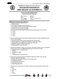 Check spelling or type a new query. Soal Uas Sejarah Indonesia Kls Xii Jawabanku Id