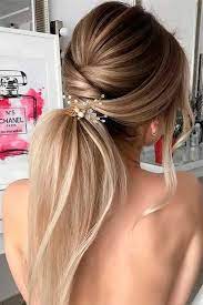 Cute and easy long boho style. Simple Wedding Hairstyles