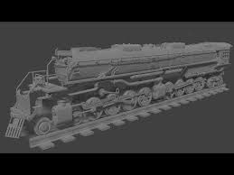 Modeling A Train 4000 Class 4 8 8 4 Blender Timelapse Part 1 Youtube 3d Modeling Tutorial Blender Tutorial Model